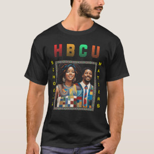 HBCU Schools Matter Cool shirt with mosaic