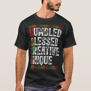 Hbcu Schools Matter Humbled Blessed Boy Girl Black T-Shirt