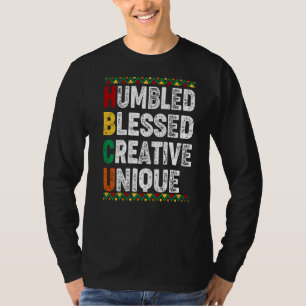 Hbcu Schools Matter Humbled Blessed Boy Girl Black T-Shirt