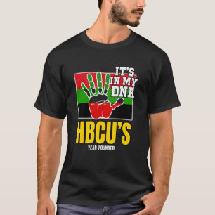 HBCU, Souvenir, Authentic HBC Red, Black and Green T-Shirt