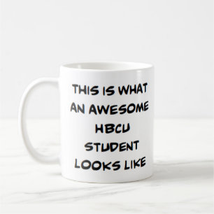 hbcu student, awesome coffee mug