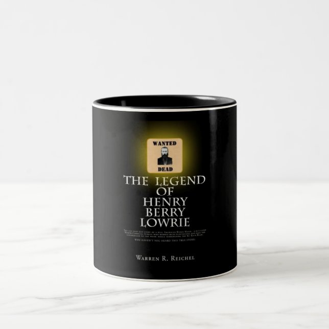 HBL - Black Coffee Mug with Book Cover (Center)