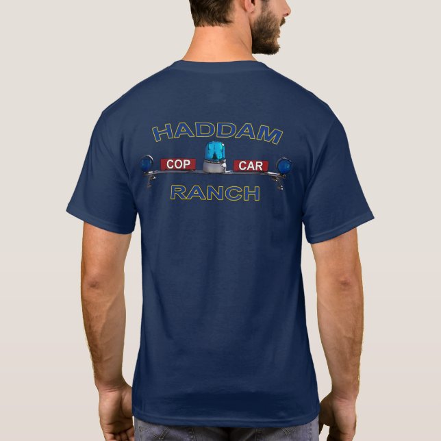 HCCR Dark Blue T-Shirt with blue logo (Back)