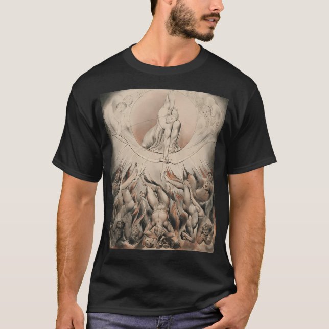 Hd Aesthetic Rapture Between Heaven And Hell By T-Shirt (Front)