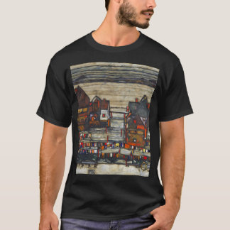 Hd Houses With Laundry By Egon Schiele 1914. High T-Shirt