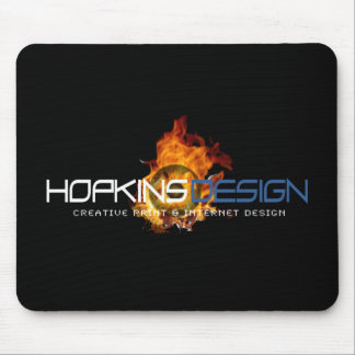 HD Logo Flames Mouse Mat