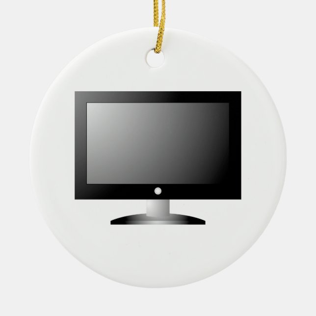 HD TV CERAMIC TREE DECORATION (Front)