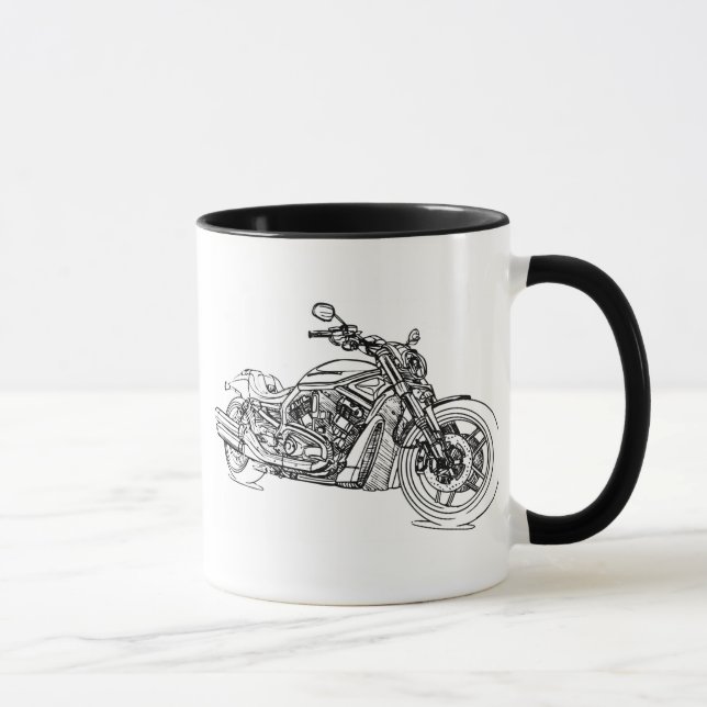 HD VRSCDX VRod 10th Anniv 2012 Mug (Right)