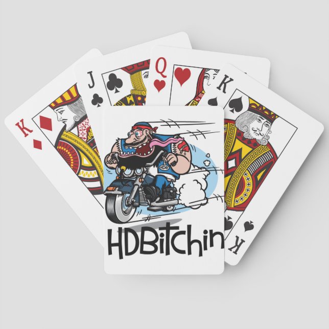 HDBitchin Playing Cards (Back)