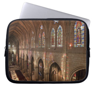 HDR image of Basilica interior, Quito, Ecuador Laptop Sleeve