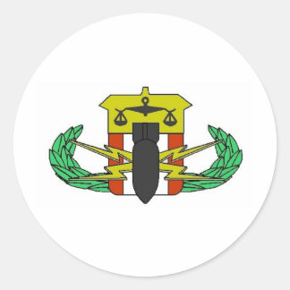 HDT Badge Classic Round Sticker