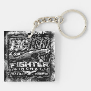 He 100 V8 Key Ring