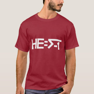 HE=√-1 (HE is Imaginary) [HE = Square Root of - T-Shirt