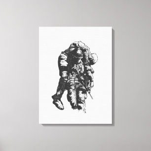 "He Ain't Heavy" canvas art print by Jaime Munt