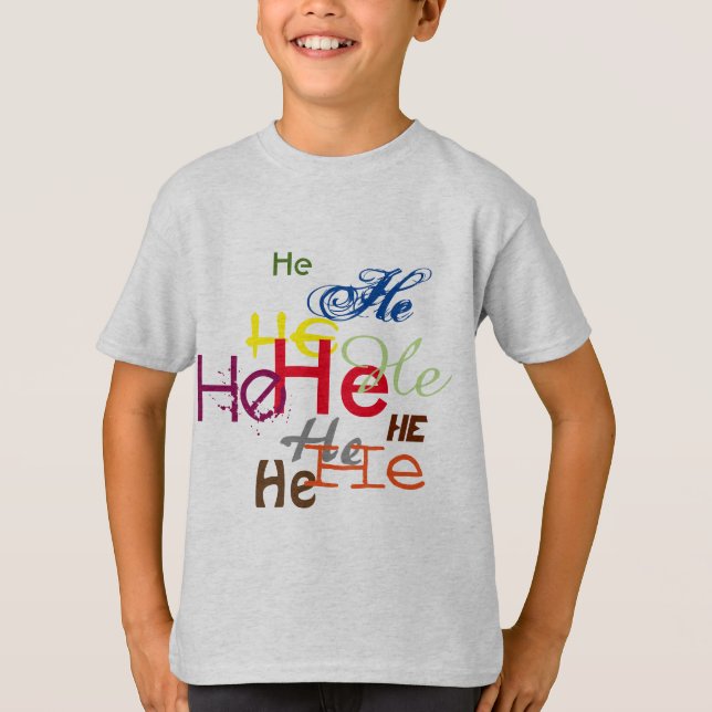 He All Over T-Shirt (Front)