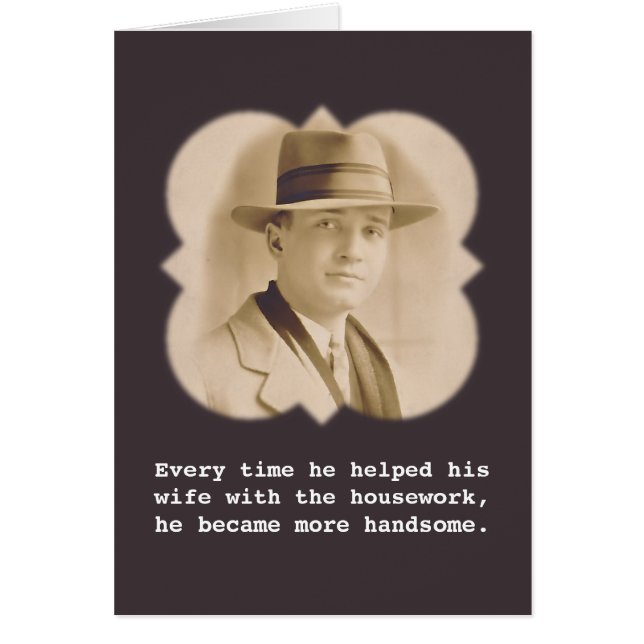 He became more handsome Vintage Photo (Front)