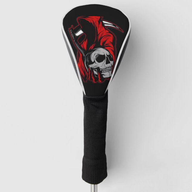 he Boo Crew Orange Halloween Family Matching  Golf Head Cover (Front)