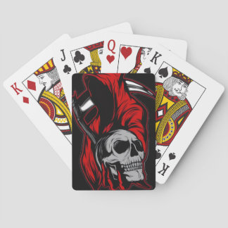 he Boo Crew Orange Halloween Family Matching  Playing Cards