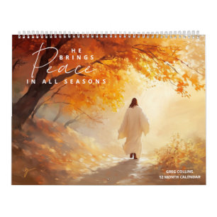 He Brings Peace in All Seasons Calendar