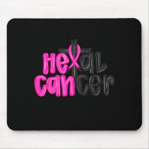 He Can Heal Cancer Believe God Christian Breast Ca Mouse Mat