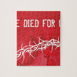 he died for us jigsaw puzzle