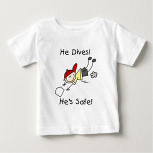 He Dives He's Safe Tshirts and Gifts