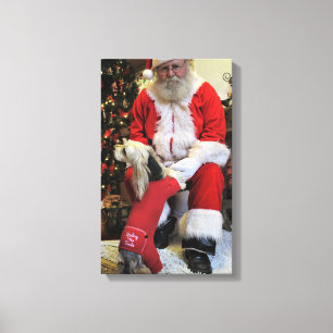 He Doesn't have to Wait any Longer Canvas Print