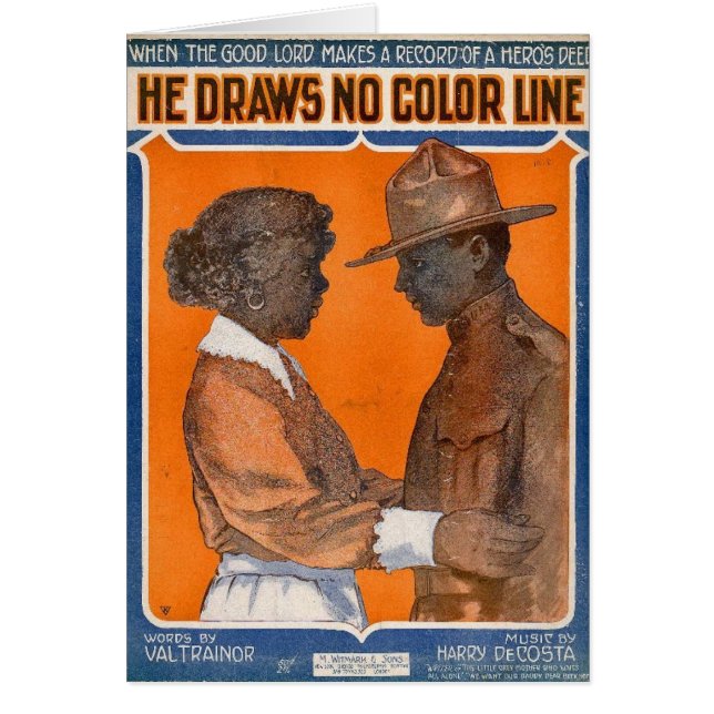 He Draws No Colour Line (Front)