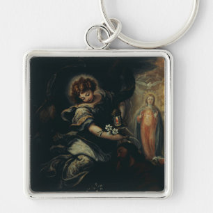 he Dream of Saint Joseph – High-Fidelity Fine Art Key Ring