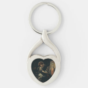 he Dream of Saint Joseph – High-Fidelity Fine Art  Key Ring