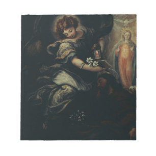 he Dream of Saint Joseph – High-Fidelity Fine Art  Notepad