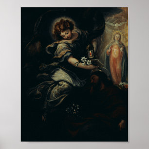he Dream of Saint Joseph – High-Fidelity Fine Art  Poster
