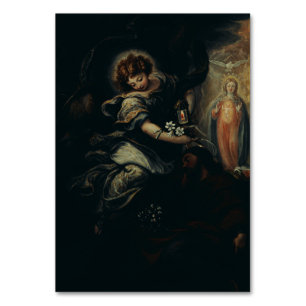 he Dream of Saint Joseph – High-Fidelity Fine Art Table Number