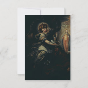 he Dream of Saint Joseph – High-Fidelity Fine Art  Thank You Card