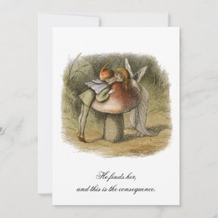 He Finds Her Romantic Fairy Valentine's Day Holiday Card