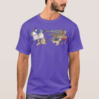 He-Gassen Tribute  Japanese Edo Fart Battle Japan  T-Shirt
