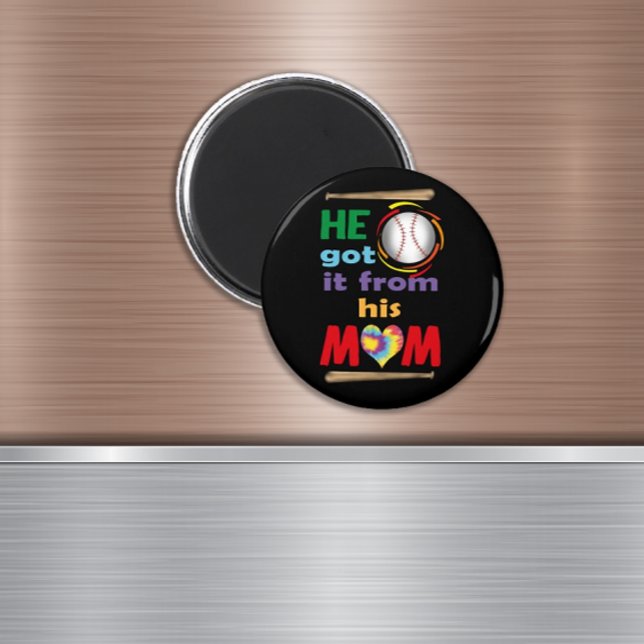 He Got It From His Mum Magnet (He Got It From His Mom Magnet)