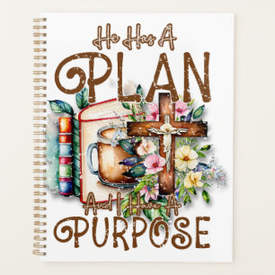 He Has A Plan Planner