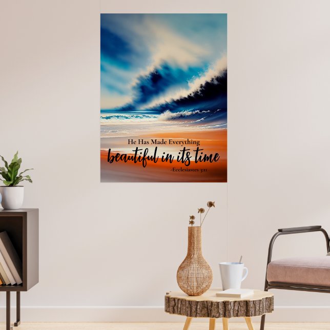 He Has Made Everything Beautiful Poster (Living Room 3)