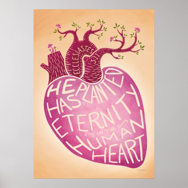 He Has Planted Eternity in the Human Heart Poster (Front)