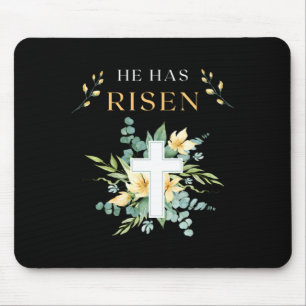 He Has Risen 3 Day Jesus Christ Happy Easter Chris Mouse Mat