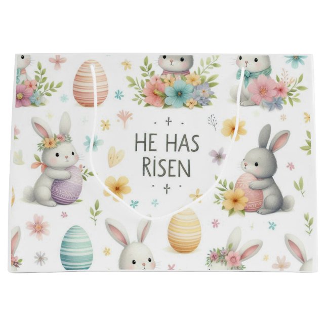 He Has Risen Large Gift Bag (Front)