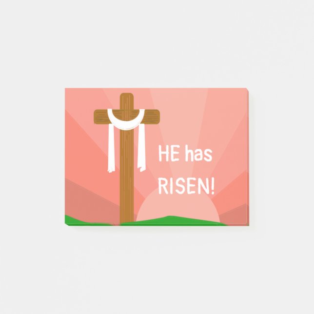 He Has Risen  Post-it Notes (Front)