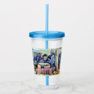 He Heard, What I Saw Acrylic Tumbler