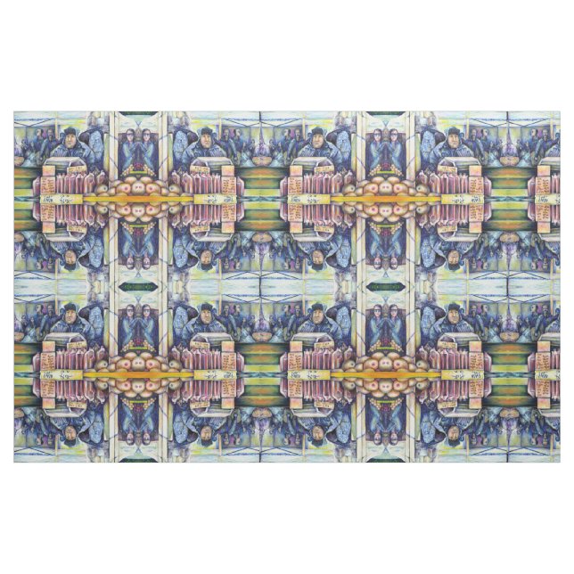 He Heard, What I Saw Fabric (Fat Quarter)