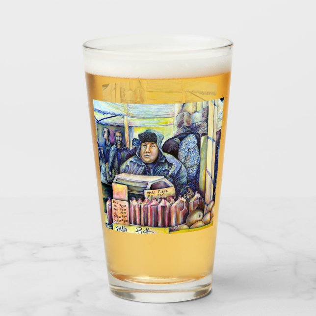 He Heard, What I Saw Glass (Front Filled)