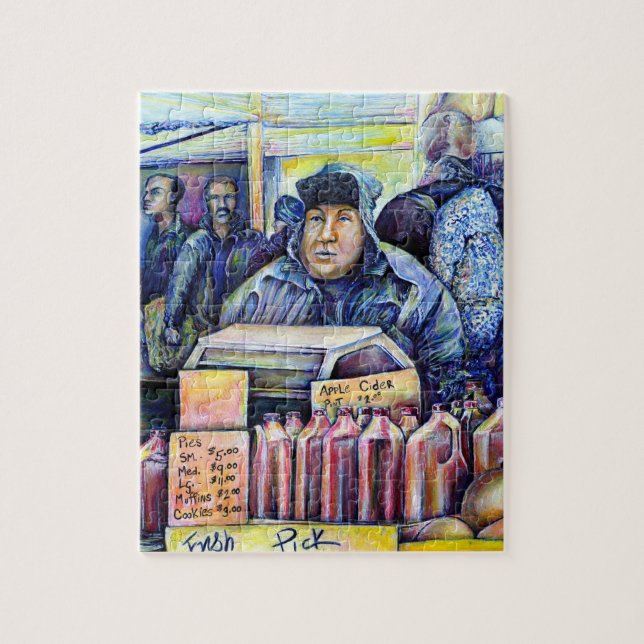 He Heard, What I Saw Jigsaw Puzzle (Vertical)