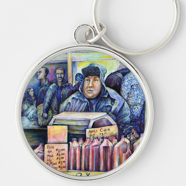 He Heard, What I Saw Key Ring (Front)