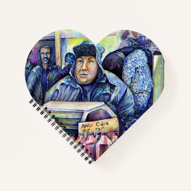 He Heard, What I Saw Notebook (Front)