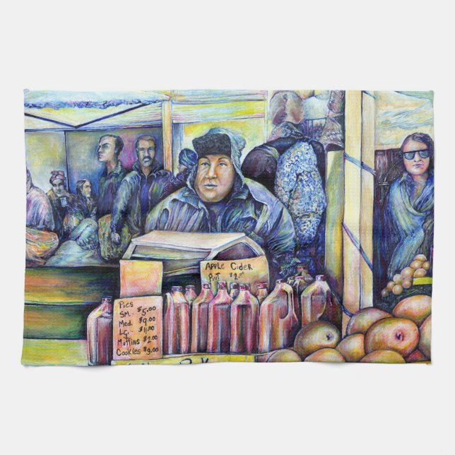 He Heard, What I Saw Tea Towel (Horizontal)